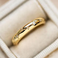 Criss Cross X Ring – Minimalist Stackable Ring in 925 Sterling Silver – Twisted Rope Band Ring for Women