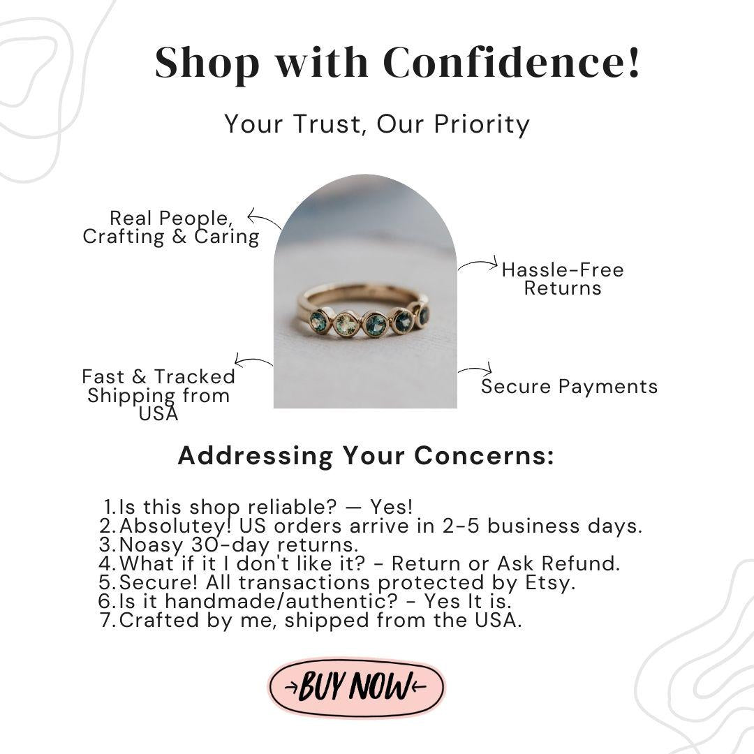 Montana Sapphire Bezel Band SEO Title 5 Montana Sapphire Bezel Band - 14k Gold Blue Stackable Ring | Anima jewels