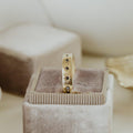 Estelle Celestial Star Band | Black CZ 925 Sterling Silver Ring | Anima jewels