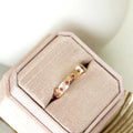 Ruby Pave Wedding Band Thick 925 Sterling Silver Ring | Anima jewels
